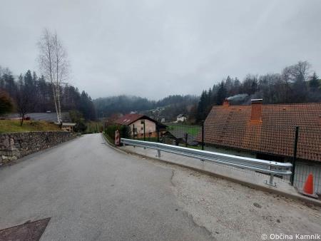 Izgradnja podpornih zidov ter obnova infrastrukture v naselju Markovo (3)